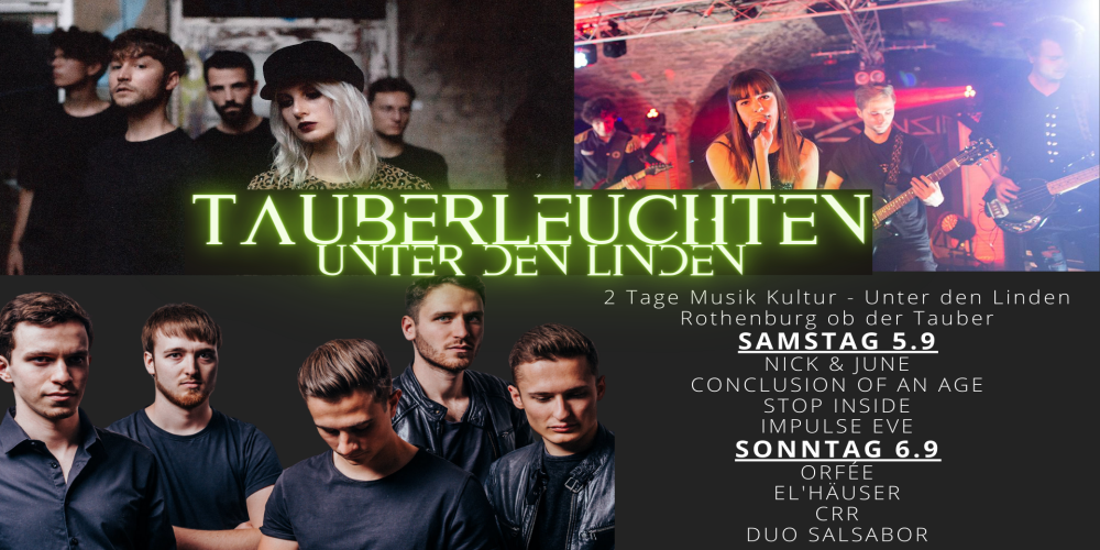 Tickets Tauberleuchten - Sonntag Tagestickets, Openair Aufführung in Rothenburg ob der Tauber